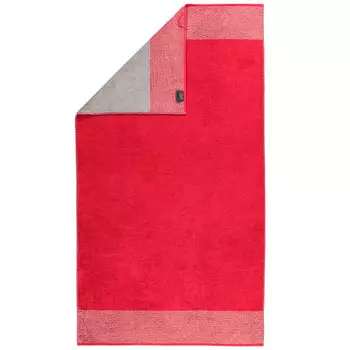 Полотенце махровое Cawo Two-Tone 80x150см, цвет бордовый