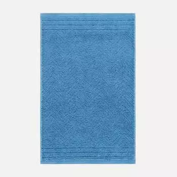 Полотенце махровое Frottana Elegance-Uni 30x50см, цвет голубой