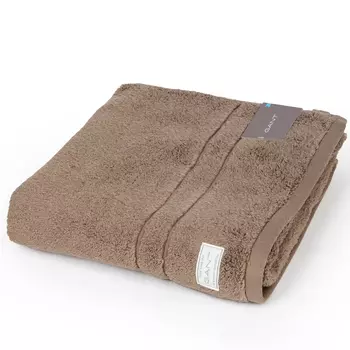 Полотенце махровое Gant Home Premium 70x140см, цвет темно-бежевый