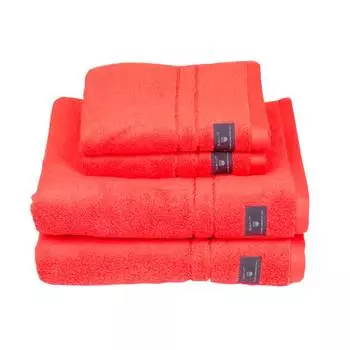 Полотенце махровое Gant Home Premium Terry 30x50см, цвет кораллово-оранжевый