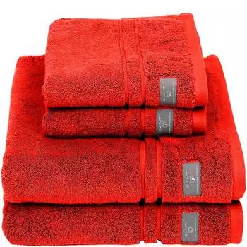 Полотенце махровое Gant Home Premium Terry 30x50см, цвет темно-оранжевый