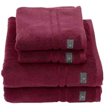 Полотенце махровое Gant Home Premium Terry 50x100см, цвет бордовый