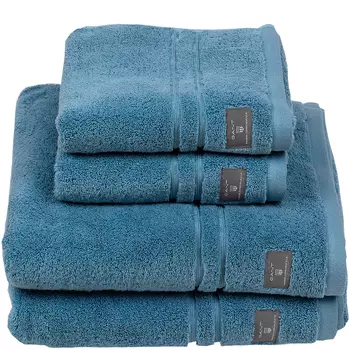 Полотенце махровое Gant Home Premium Terry 50x100см, цвет серо-голубой