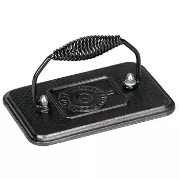 Пресс для гриля чугунный Lodge 17,5x11,5см