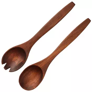 Приборы сервировочные Asa Selection Wood Dark, 2 предмета