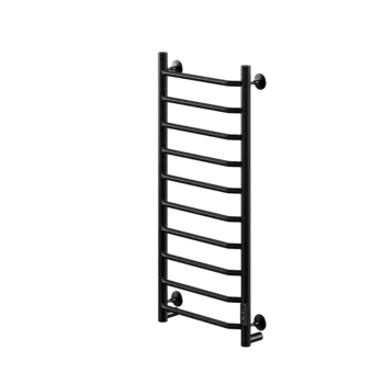 Электрический полотенцесушитель Comfysan Scola EC-10 100х40 см, черный матовый