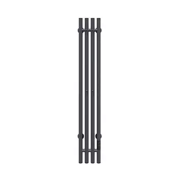Электрический полотенцесушитель Aringa Токио AR03032GR 120х15 см, 4 секций, диммер справа, графит