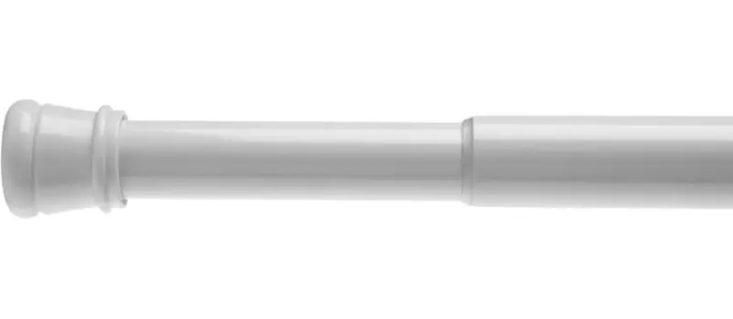 Карниз для ванны Carnation Home Fashions Standard Tension Rod White