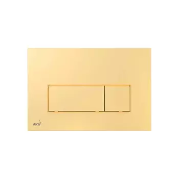 Кнопка смыва AlcaPlast THIN M575 золото