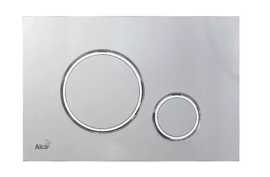 Кнопка смыва AlcaPlast THIN M772 хром матовый