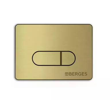 Кнопка смыва Berges Novum D8 бронза