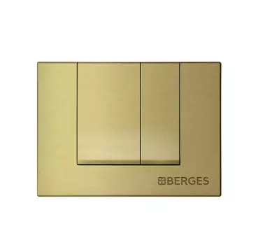 Кнопка смыва Berges Novum S8 бронза
