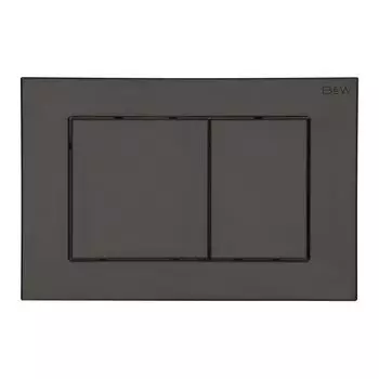 Кнопка смыва Black&White Universe WPI-09530GM темно-серый