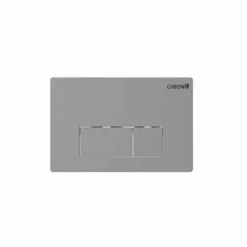 Кнопка смыва Creavit Arc GP8002.00 серая матовая