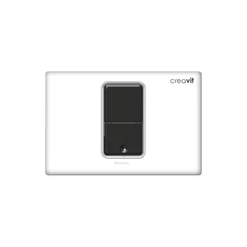 Кнопка смыва Creavit FP8001.00 черно-белая