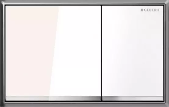 Кнопка смыва Geberit Omega 60 115.081.SI.1 белая