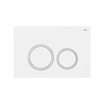 Кнопка смыва Iddis Unifix UNI03WCi77 003 белый / хром