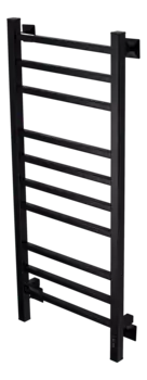 Электрический полотенцесушитель Comfysan Pioli-K EC-10 100х40 см, черный матовый