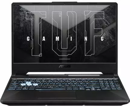 Ноутбук Asus TUF Gaming FA506QM-HN128, 15.6", IPS, AMD Ryzen 7 5800H, DDR4 16ГБ, SSD 1024ГБ, NVIDIA GeForce RTX 3060 для ноутбуков 6ГБ, черный (90nr0607-m004a0)