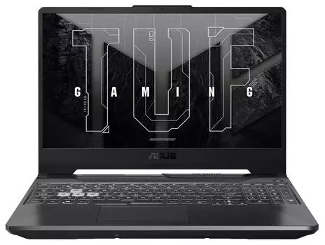 Ноутбук Asus TUF Gaming FX506HC-HN004, 15.6", Intel Core i5 11400H, DDR4 16ГБ, SSD 512ГБ, NVIDIA GeForce RTX 3050 для ноутбуков 4ГБ, черный (90nr0724-m00ls0)