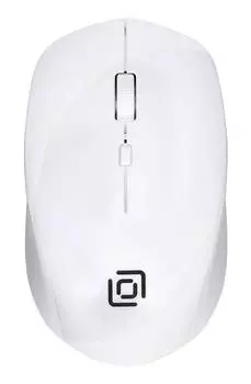 Мышь Оклик 565MW glossy, белый (1103666)