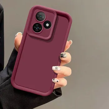 Мягкий силиконовый чехол для OPPO A3x 4G A3 Pro 5G A17k A17 A16k A16 A18 A38 A54 A55 A57s A57 противоударный чехол для телефона TPU OPPO A57s чёрный