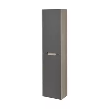 Шкаф-колонна Aquaton Оливия 1A254603OLUG0 40 см, серый