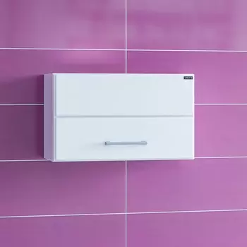 Шкаф СанТа Омега 50х31 407006 подвесной, горизонтальный