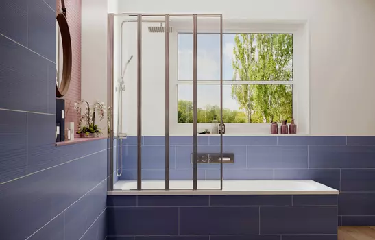 Шторка для ванны Ambassador Bath Screens 16041111L 100x140 складная