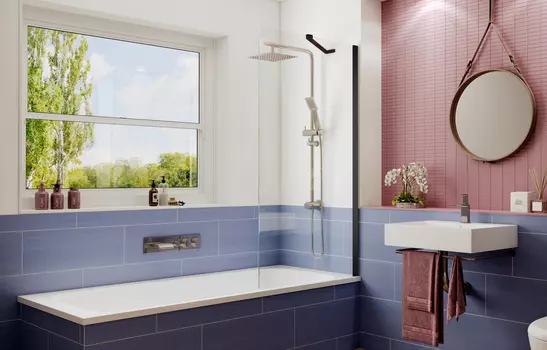 Шторка для ванны Ambassador Bath Screens 16041206 70x140 неподвижная