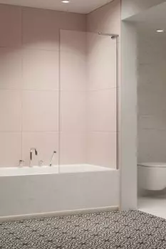Шторка для ванны Radaway Modo SL 60 см 10316060-01-01L стекло прозрачное, профиль хром
