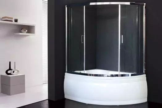 Шторка для ванны Royal Bath Alpine 170x100x150 RB 170ALP-T-CH стекло прозрачное, профиль хром