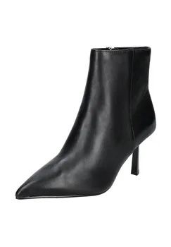 Кожаные ботильоны STEVE MADDEN, черный