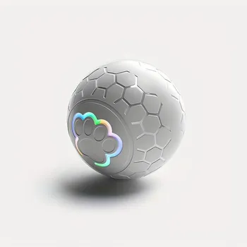 Интерактивная игрушка для домашних животных, игрушка для собак, мяч, автоматический умный прыгающий мяч для собак, электрический интеллектуальный мяч, игрушка для собак, водонепроницаемая игрушка для укусов собак синий