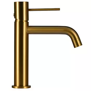 Смеситель для раковины Raiber Graceful золото