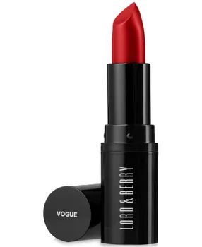 Матовая помада Vogue Lord & Berry, цвет China Red - deep burnt red