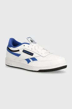 Кожаные детские кроссовки Reebok Classic Club C, белый