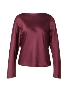 Блузка Abercrombie & Fitch Blouse, темно-красный