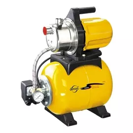 насосная станция ps800x 800 вт, 3200 л/ч, ресивер 24 л, подъем 38 м, нержавейка denzel