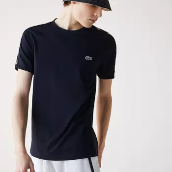 Мужская футболка Lacoste с круглым вырезом