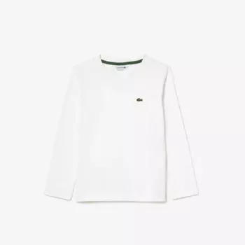 Детская футболка Lacoste из хлопка