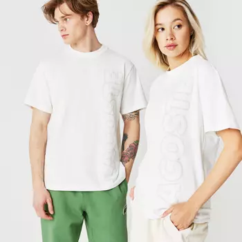 Футболка Lacoste свободной посадки Unisex