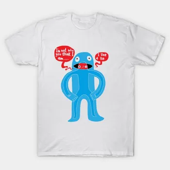 Футболка женская Living A Lie Harajuku Print Kawaii футболка летняя женская футболка с коротким рукавом топ футболка S