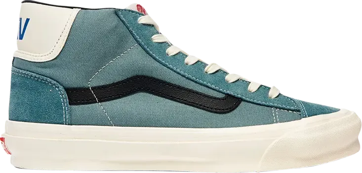 Кеды Vans OG Mid Skool LX Lead, зеленый