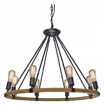Подвесная люстра Loft IT Rope Filament Loft1861/8