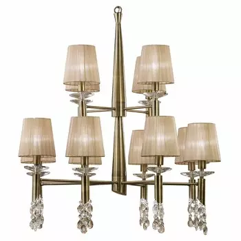 Подвесная люстра Mantra Tiffany Bronze 3870