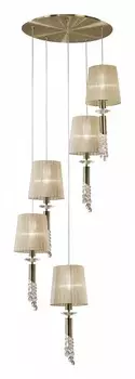 Подвесная люстра Mantra Tiffany Bronze 3877