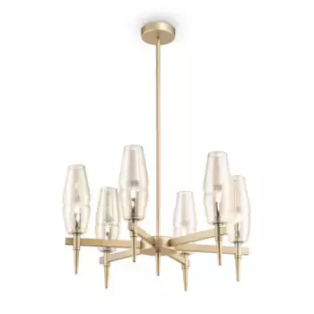 Подвесная люстра Maytoni Lita H002PL-06G