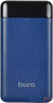 Мобильный аккумулятор Buro RC-21000-DB Li-Ion 21000mAh 2.1A темно-синий 2xUSB
