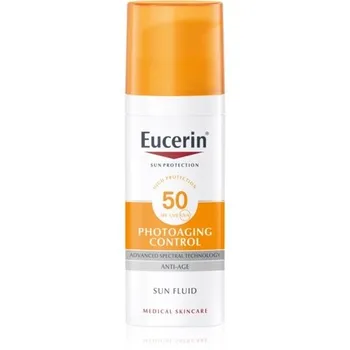 Солнцезащитная эмульсия против морщин SPF 50 50 мл Eucerin